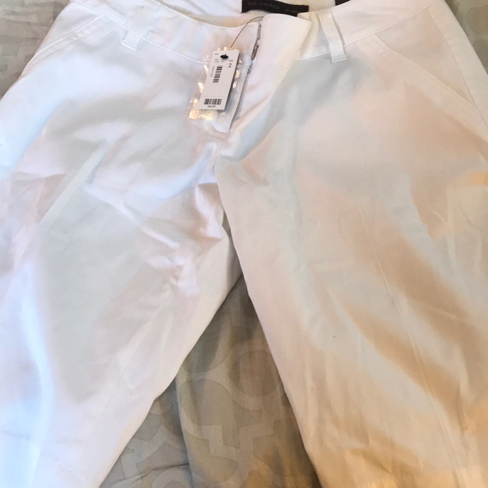 Limited NWT white shorts size 2